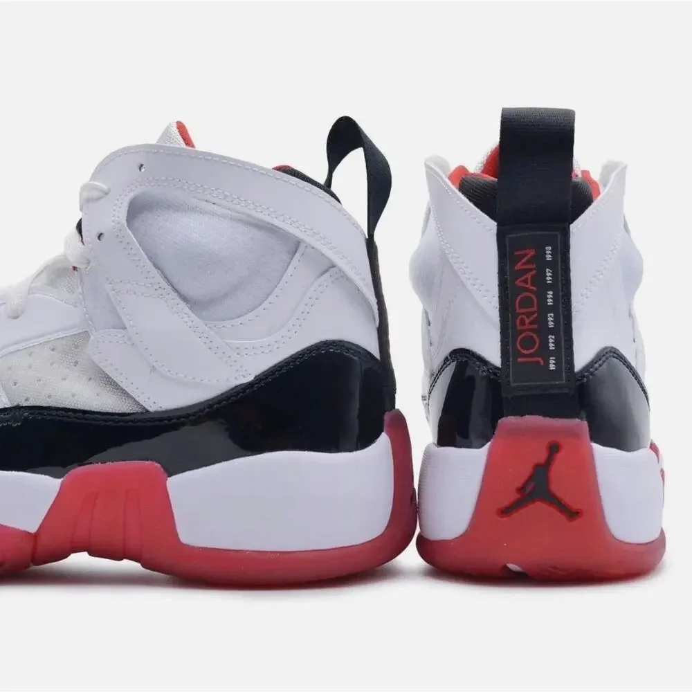 Size 11 - Men's Air Jordan Jumpman TWO TREY White/Black-Gym Red DO1925-106